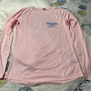Women's Vapor Apparel Pink Conchy Joe's Long Sleeve Tee M